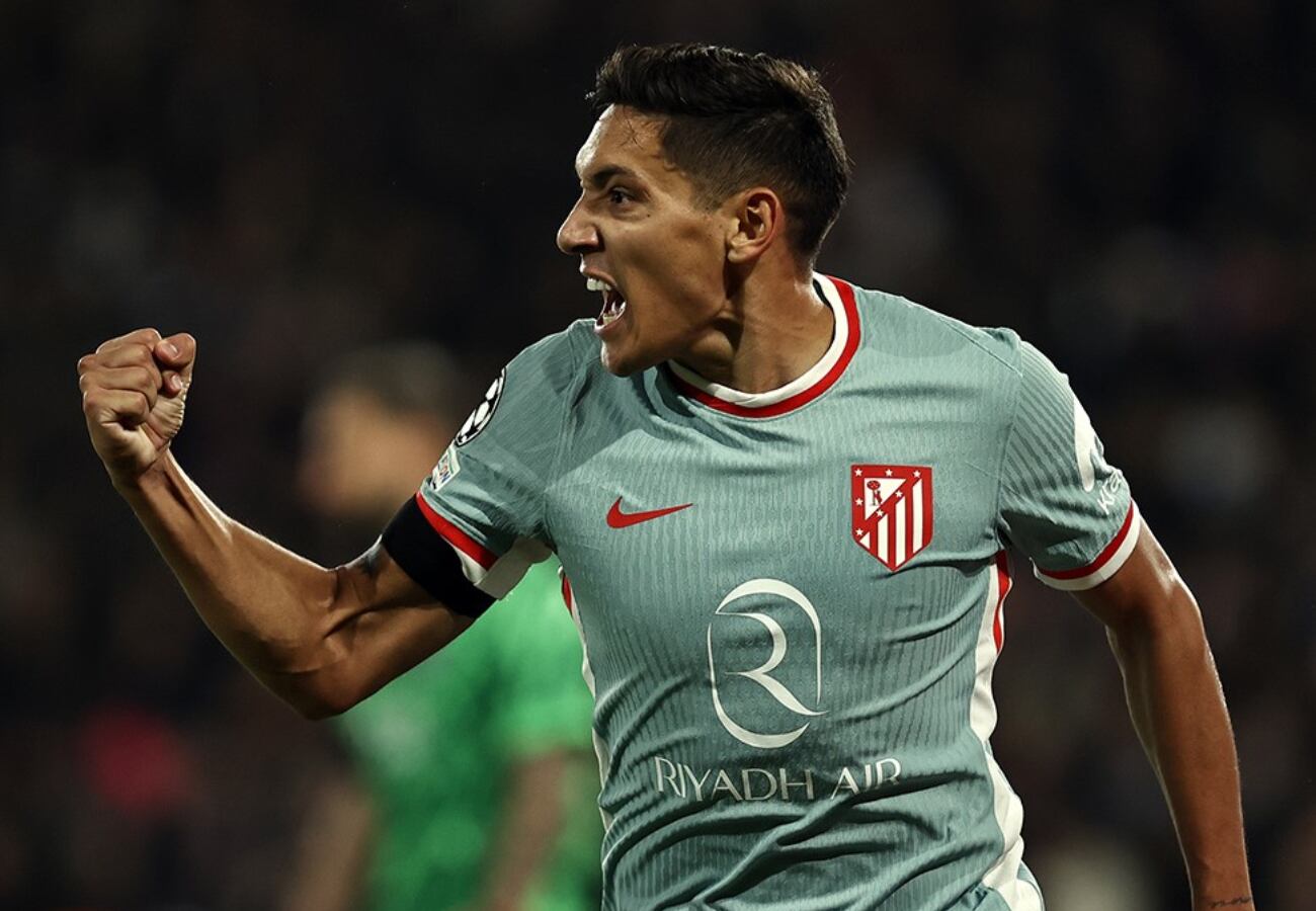 Nahuel Molina, clave en la remontada del Atlético de Madrid contra PSG en Francia.