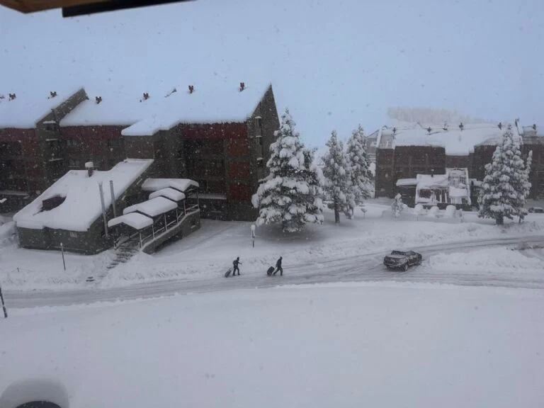 Mirá las hermosas postales de Las Leñas cubierto de nieve