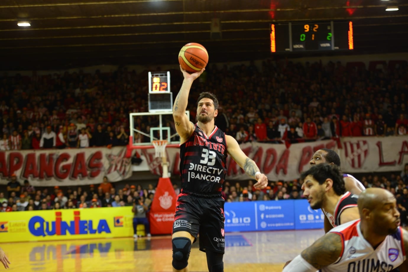 Nicolás Romano, clave en un Instituto que quiere el título (Javier Ferreyra / fotos).