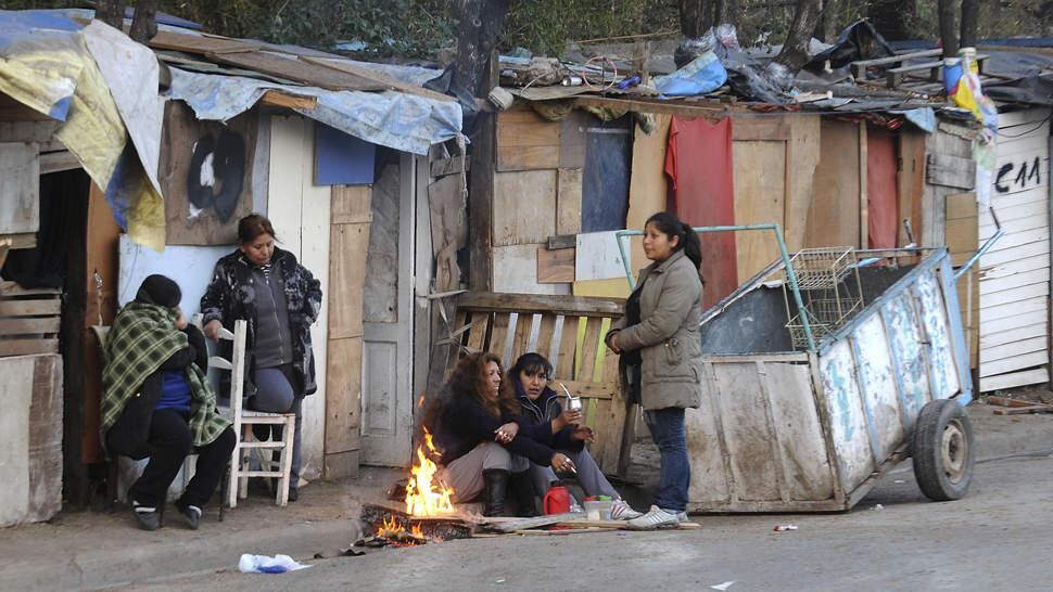 Pobreza en la Argentina. Foto: DyN.