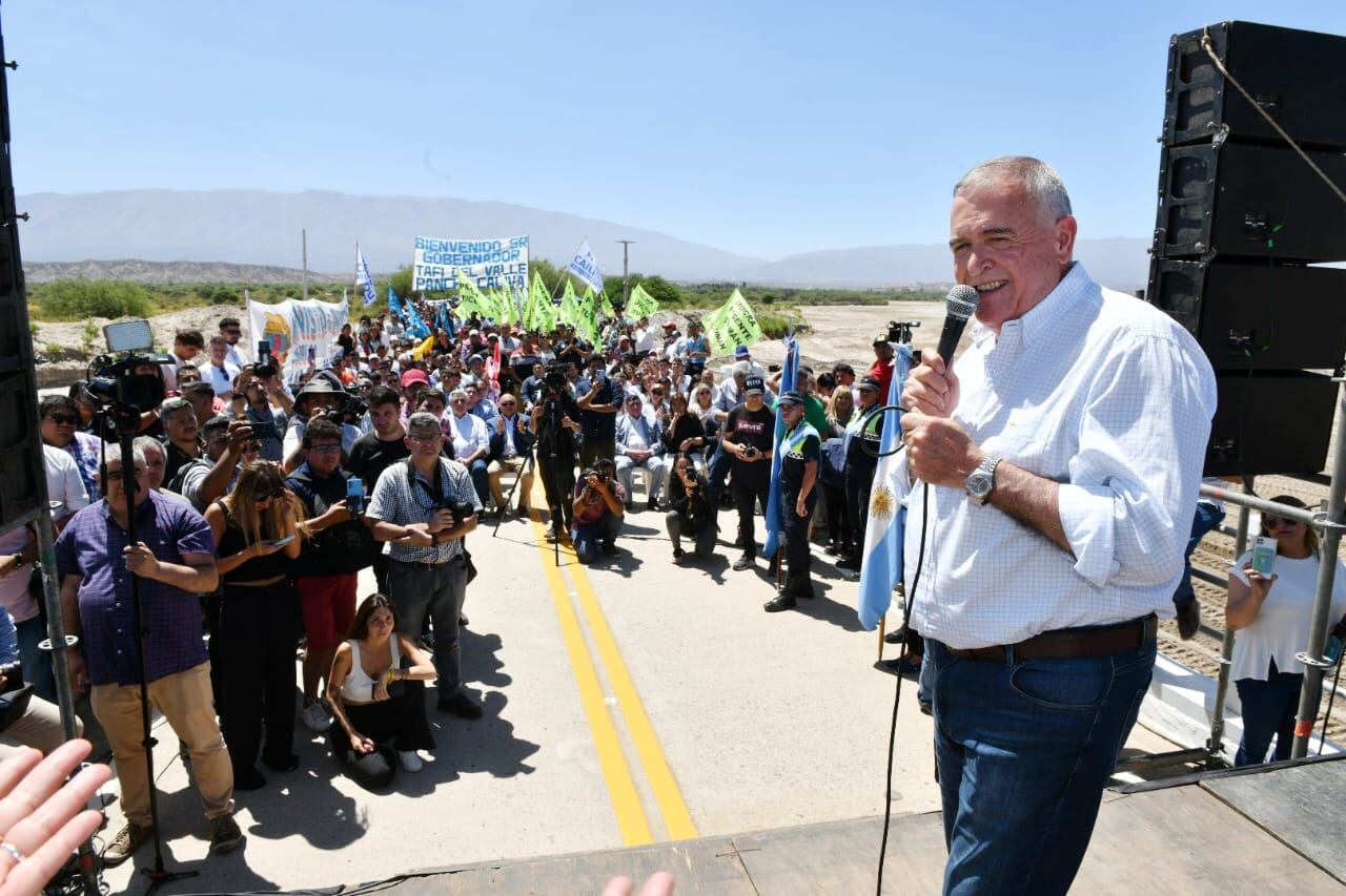 Jaldo agradeció a las autoridades presentes y a los trabajadores.