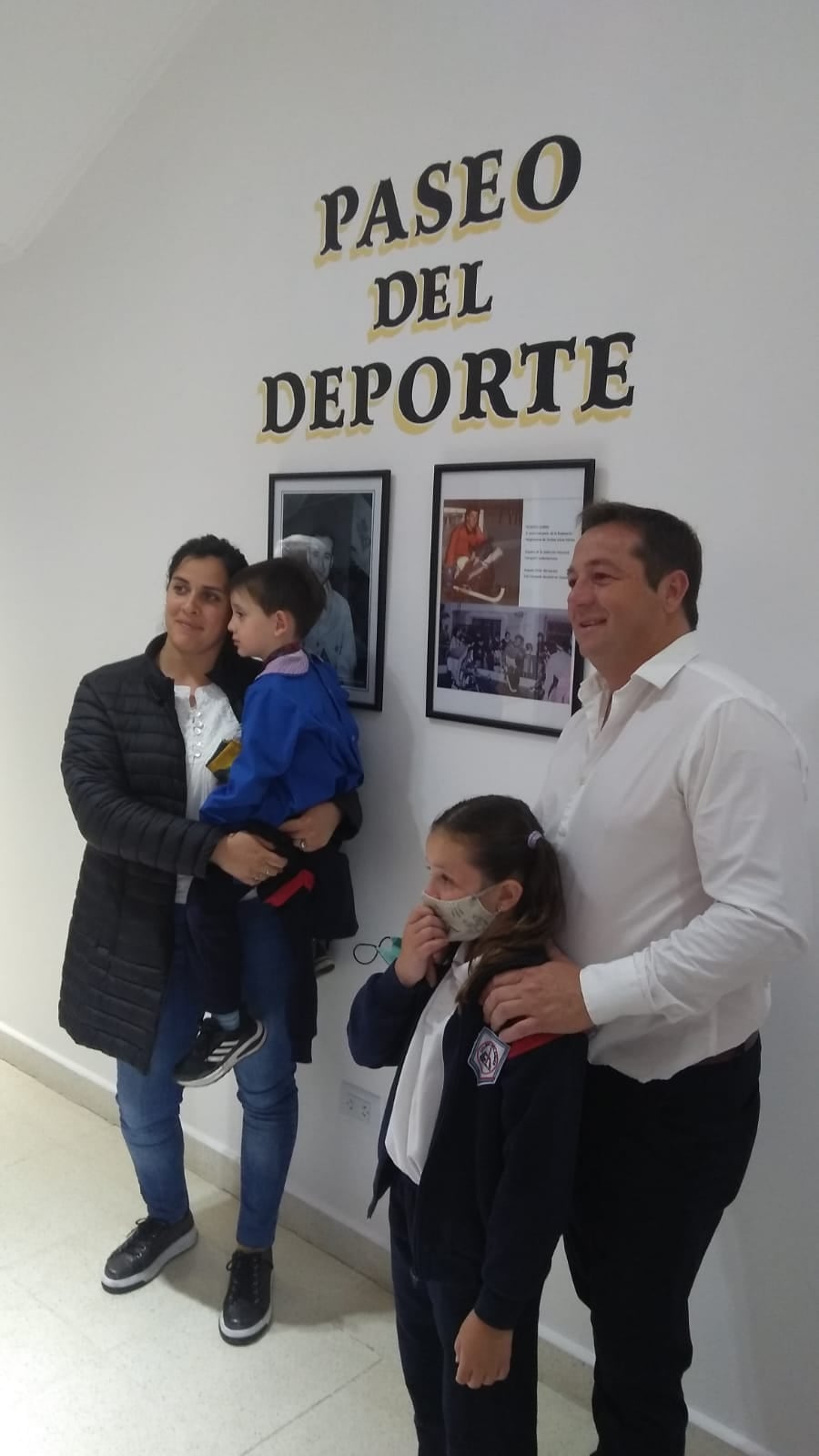 Roberto Carrin ya forma parte del Paseo de Deporte