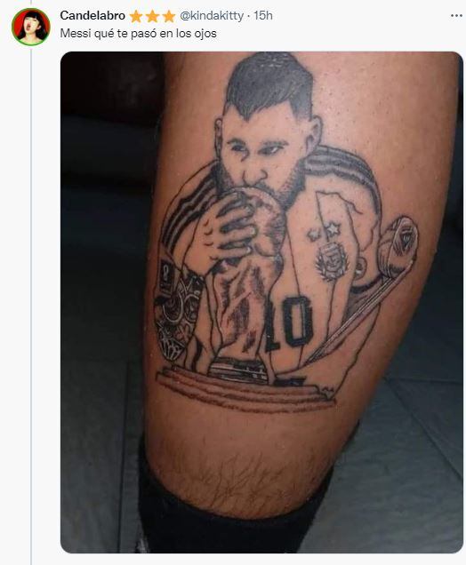 Los peores tatuajes de Argentina Campeón