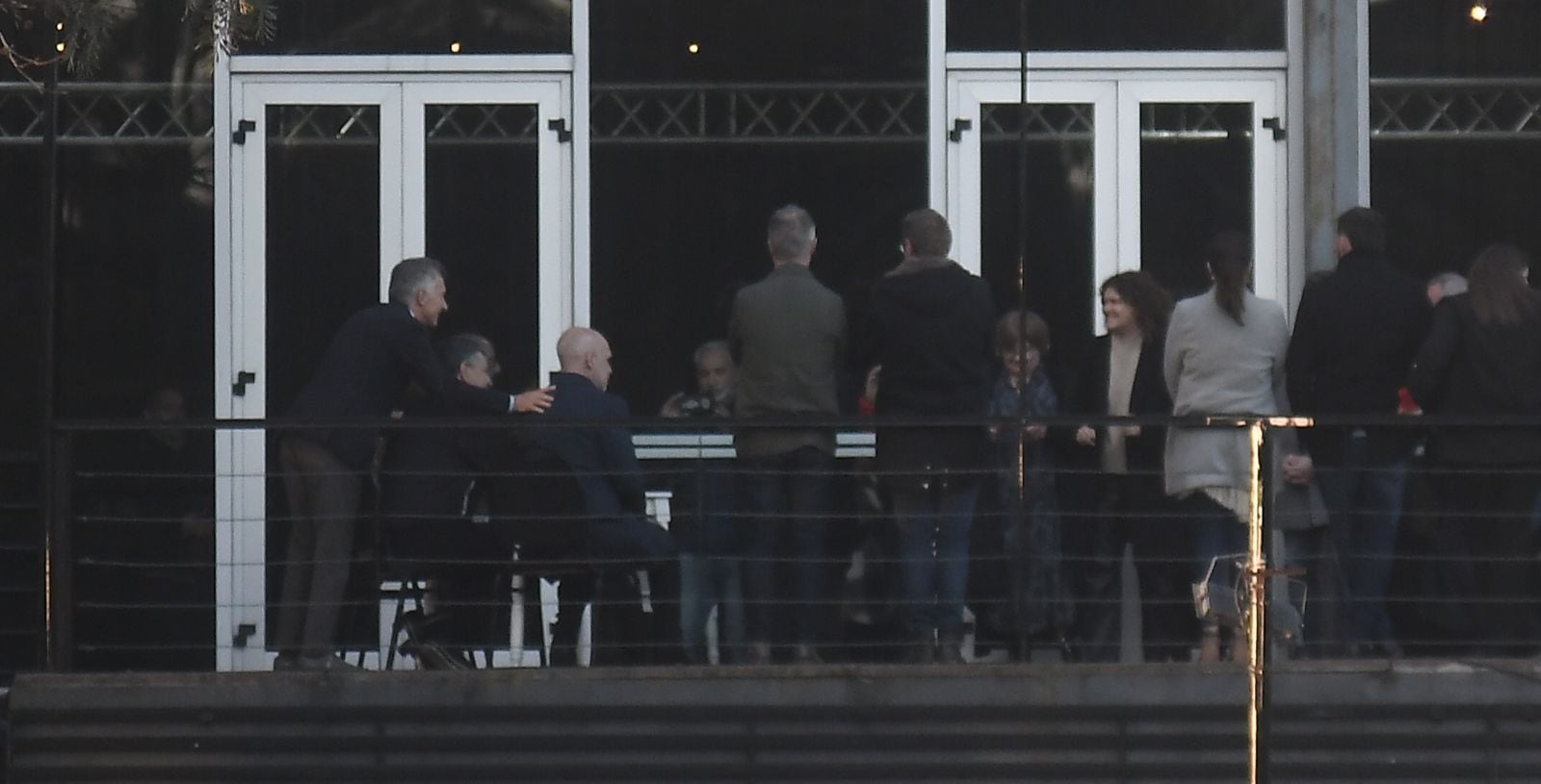 El backstage de la foto de unidad de Juntos por el Cambio.