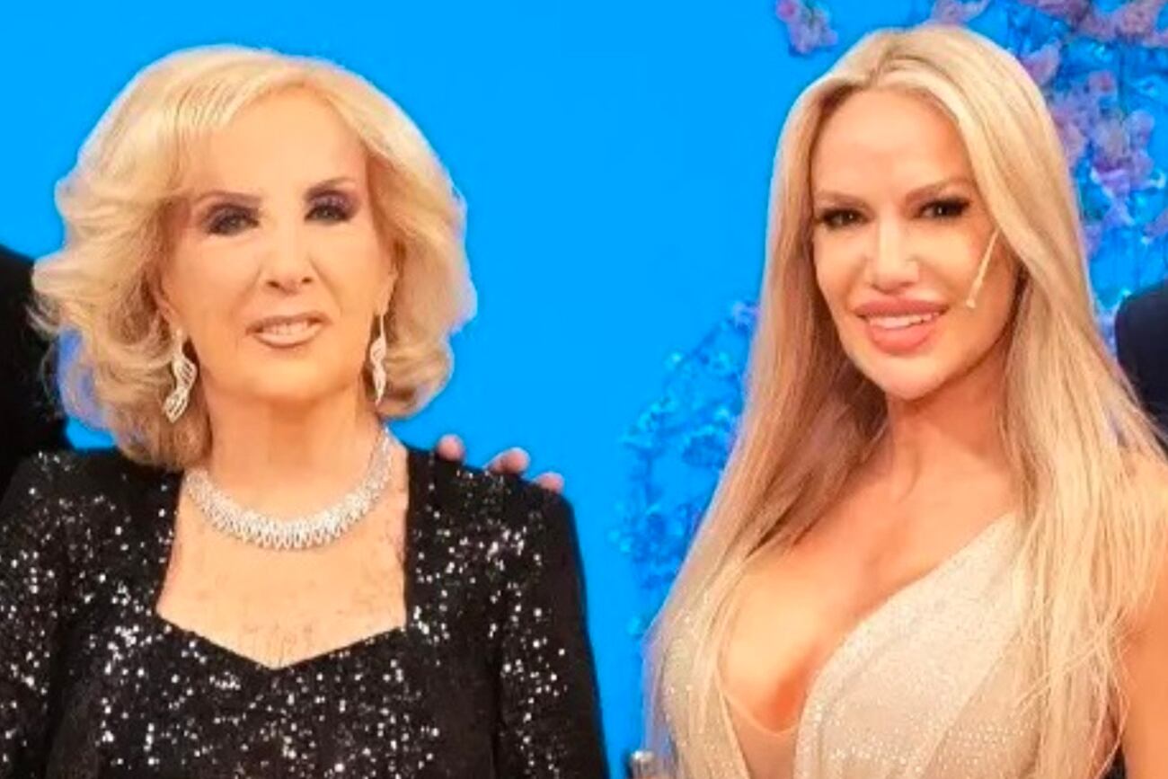 Mirtha Legrand y Luciana Salazar.