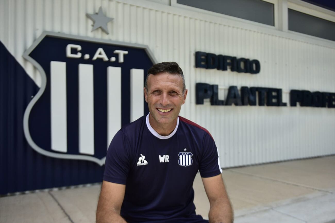 Walter Ribonetto, DT de Talleres . (José Gabriel Hernández / La Voz)