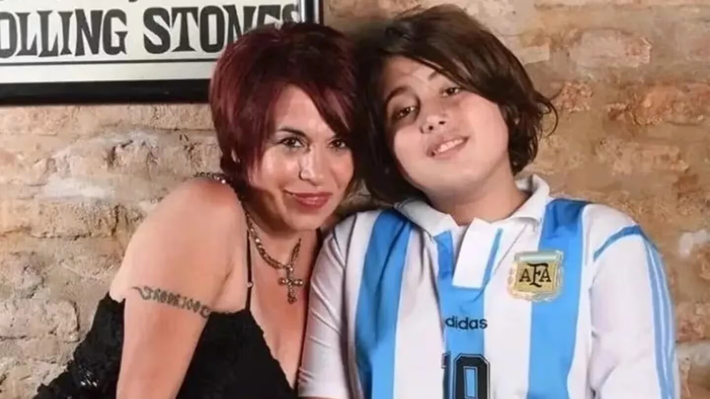 Alejandra Romero y su hijo Jaziel