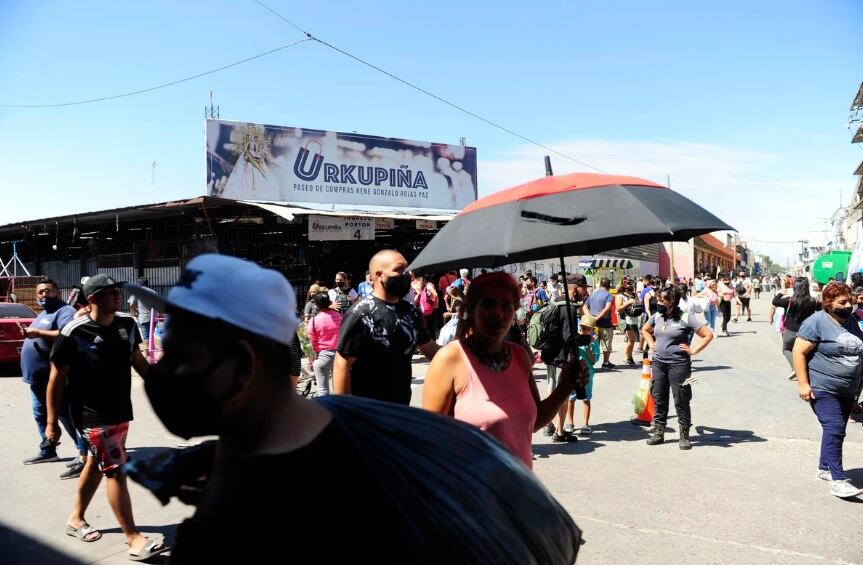 Urkupiña, la feria donde secuestraron a la joven. 