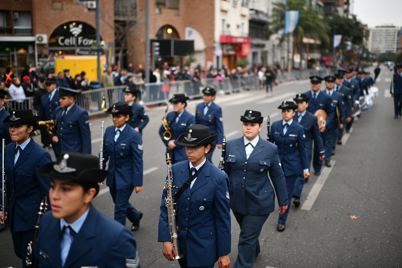 Desfile por los 450 años de la ciudad de Córdoba. (Pedro Castillo / La Voz)