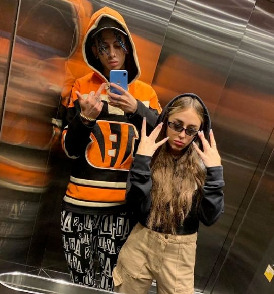 Khea y Nicki Nicole fueron una de las parejas del trap