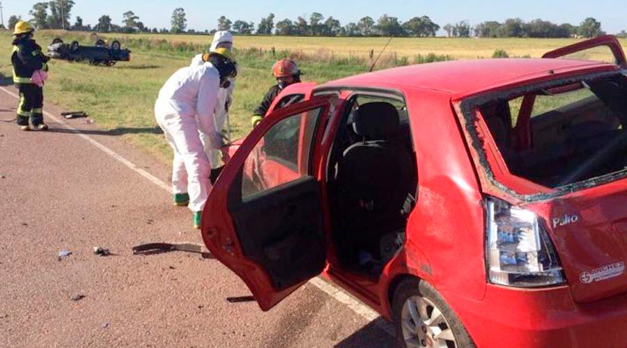 Una mujer de General Pico y un hombre de González Moreno resultaron heridos 