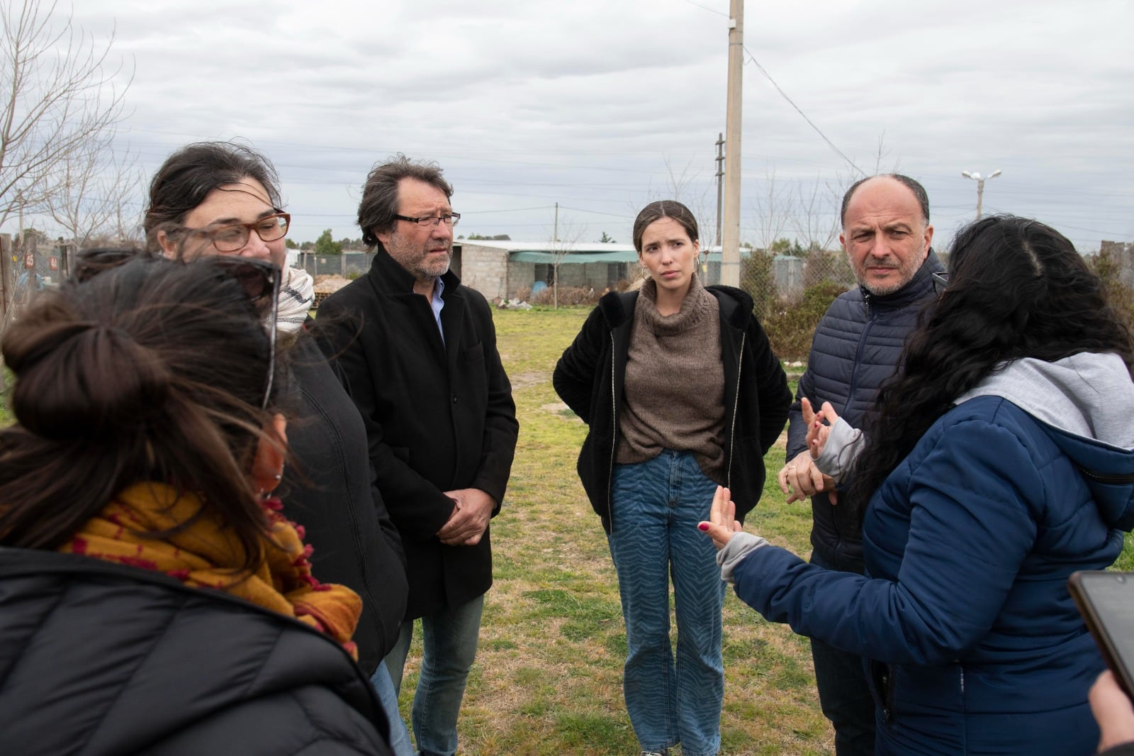 Candidatos de Unión por la Patria recorrieron el predio de PACMA