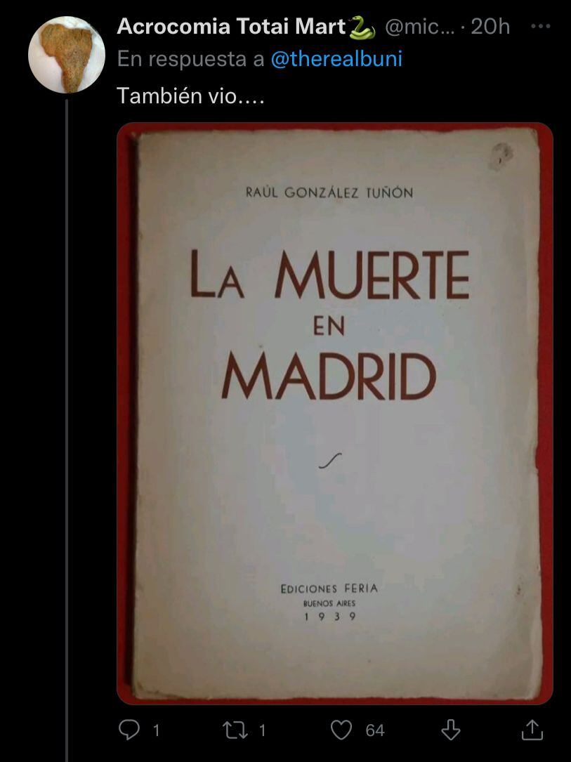 Los fanáticos de River aprovecharon para recordar la victoria en Madrid.