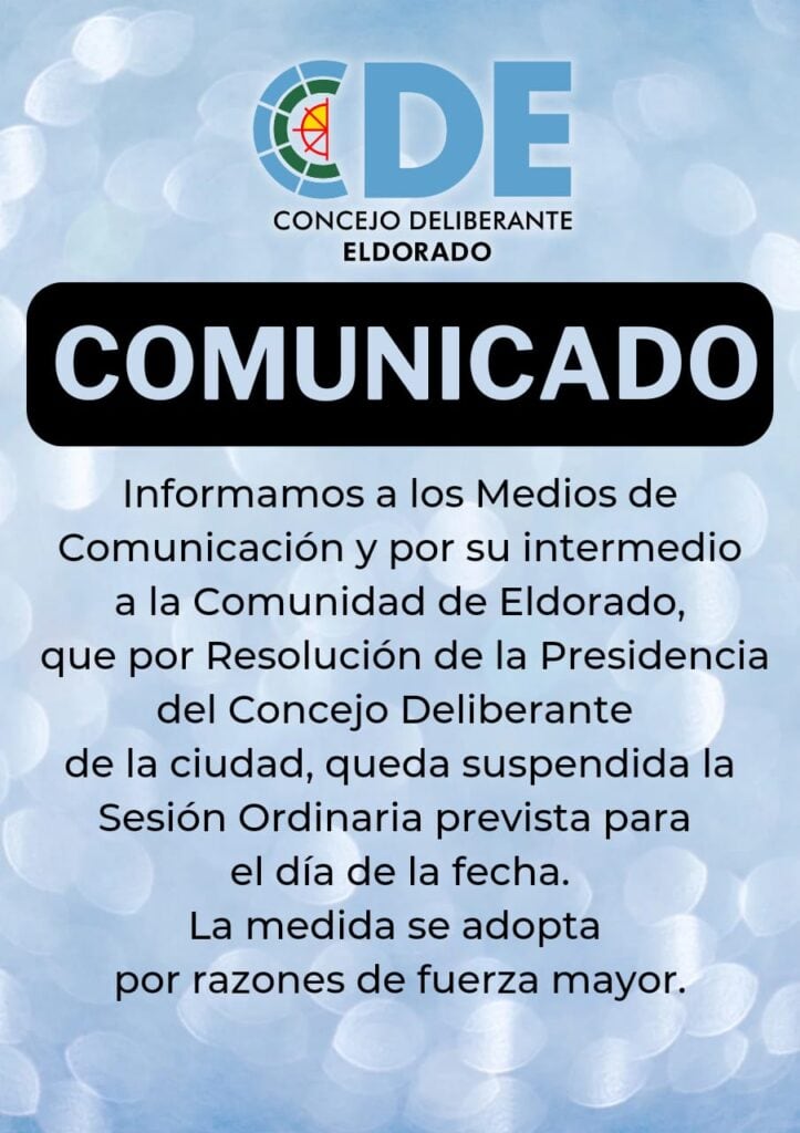 Eldorado: el concejal Diego Larcher sufrió un ACV.