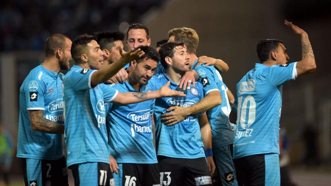 Belgrano, a octavos de final de la Copa Sudamericana. (Foto: Facundo Luque)