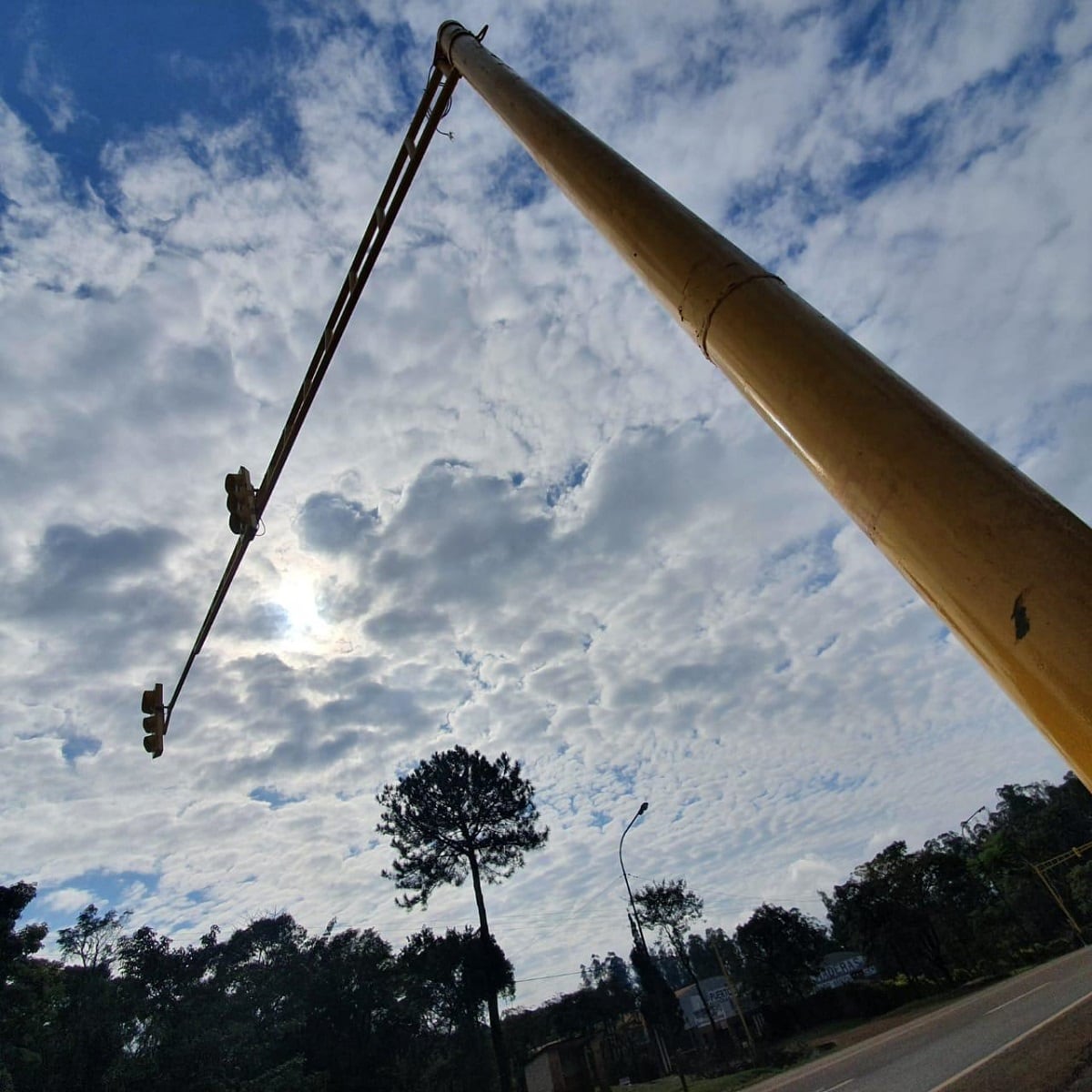 Se instaló un nuevo semáforo sobre la Ruta Nacional N°12 en Puerto Rico