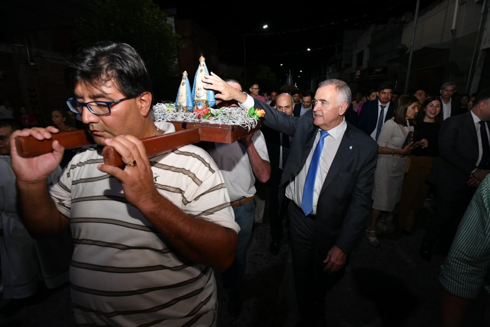 Jaldo pidiendo a la Virgen.