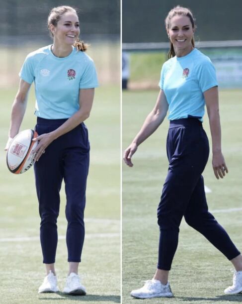 La Princesa de gales sorprendió con un look super relajado para cumplir con un compromiso de su agenda.