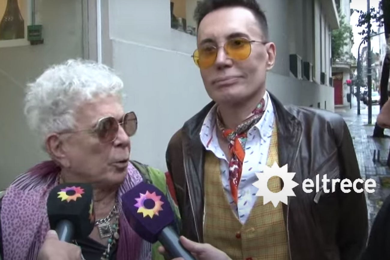 Carlos Perciavalle y Marcelo Polino visitaron a Gasalla. (Captura El Trece)