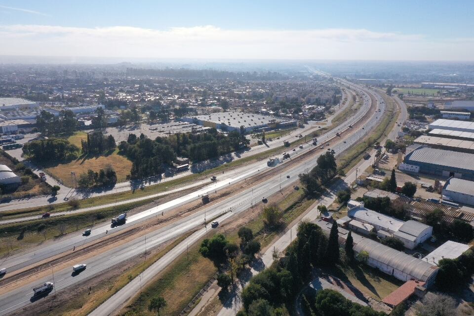 Así quedó el tramo de zona sur.