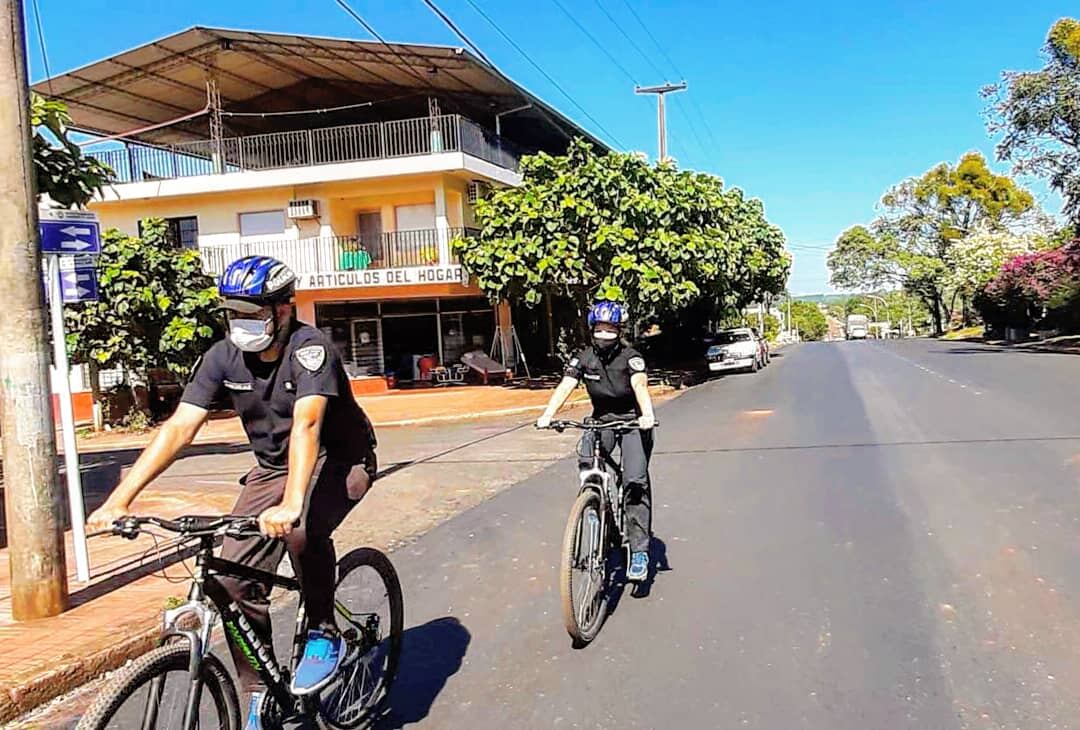 Leandro N. Alem: con nuevo equipamiento, aumentan operativos bicipoliciales