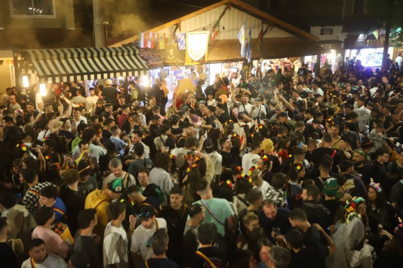 La fiesta nacional de la cerveza da buenos números en la hotelería y gastronomía de Villa General Belgrano. (Nelson Torres / La Voz)