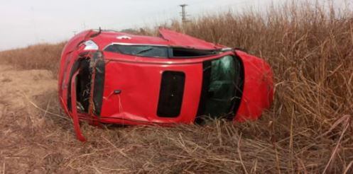 Accidente entre Las Varas y Las Varillas