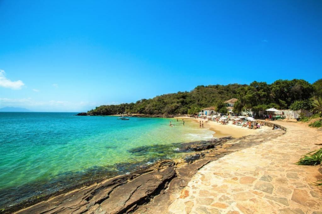 Las playas de Buzios, uno de los lugares favoritos por los argentinos para disfrutar de sus vacaciones. 