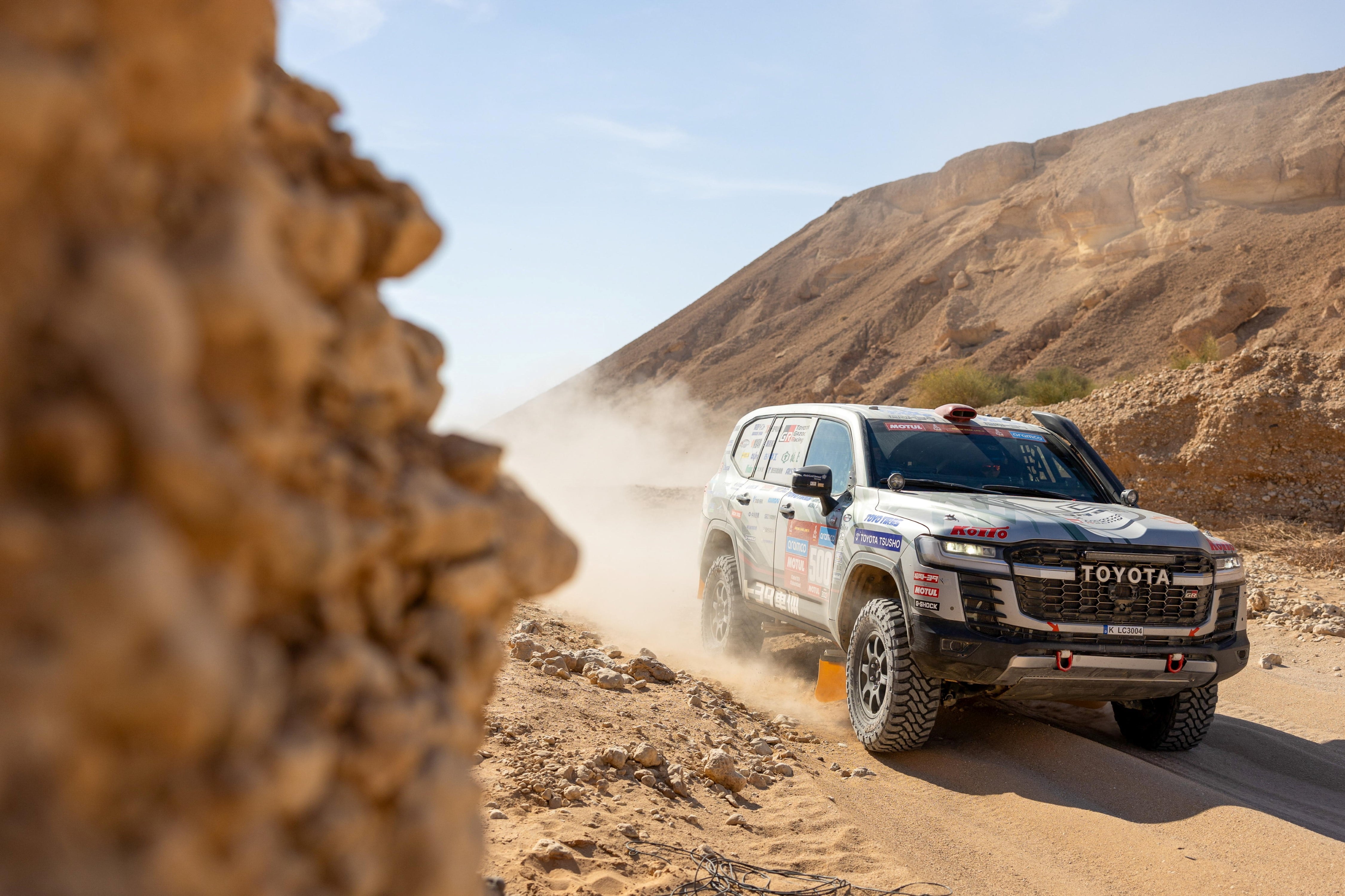 Akira Miura. El piloto japonés ganó con Toyota en la categoría T2 del Dakar 2024.