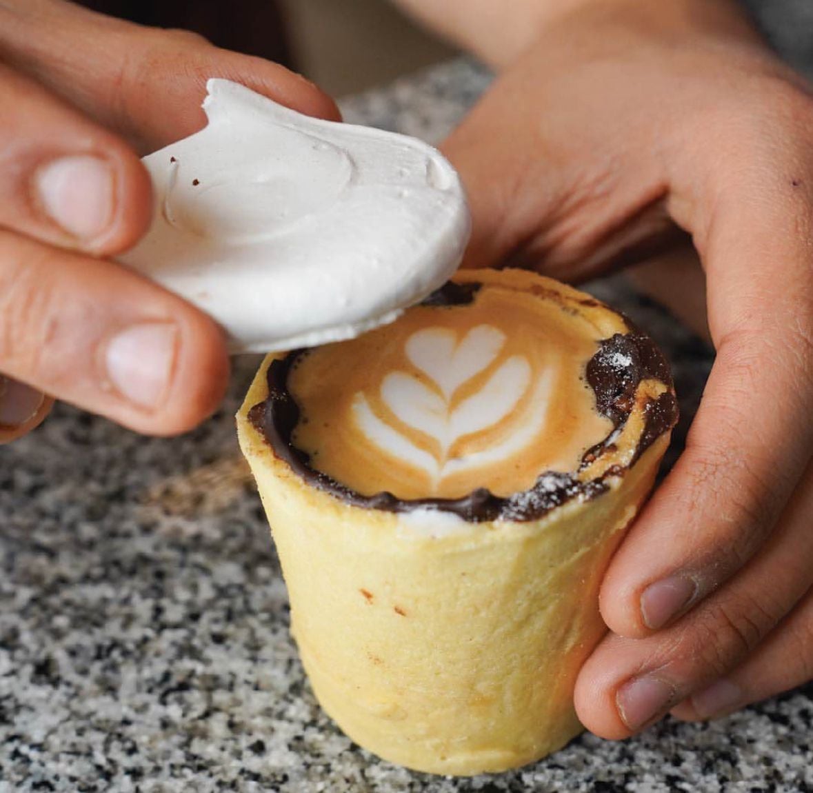 El café más viral de Buenos Aires.