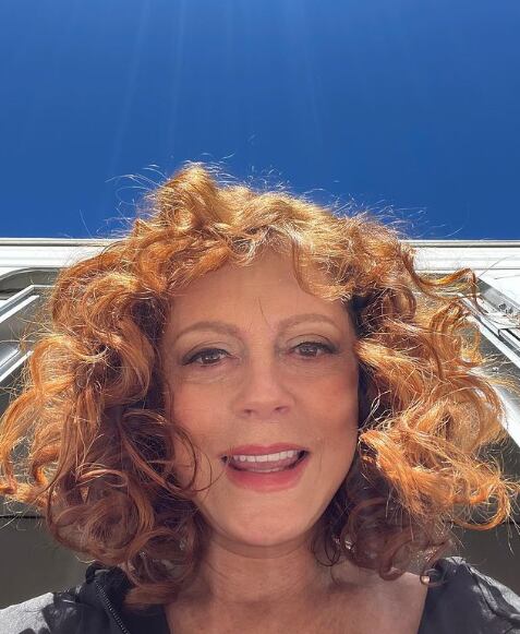 Susan Sarandon a sus 77 años.