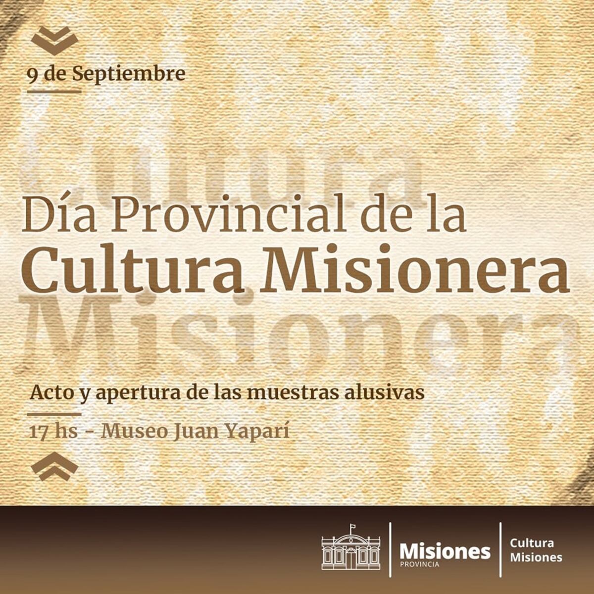 Se celebró por primera vez el “Día de la Cultura Misionera” en el Museo Juan Yaparí de Posadas