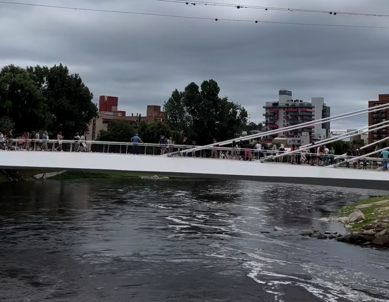 Ingreso de agua al San Roque