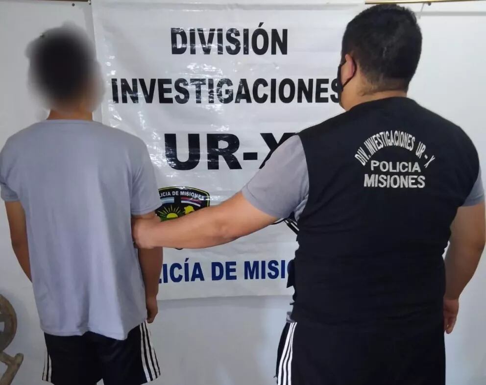 Un joven terminó detenido por sustraerle el celular a otro en Posadas.