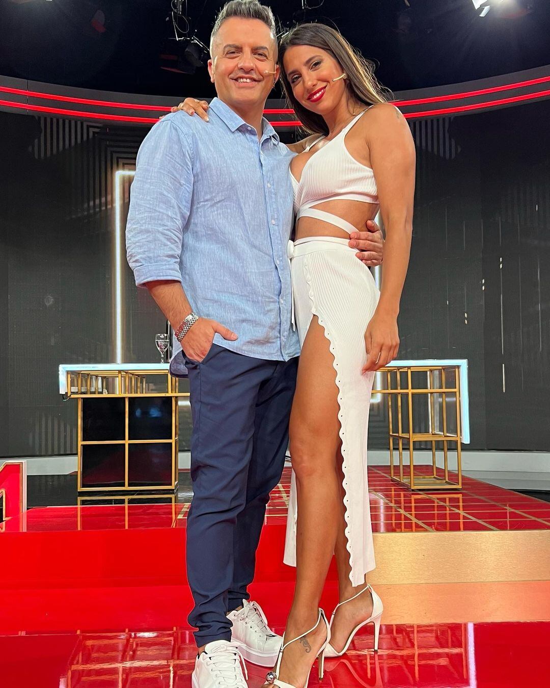 Ángel de Brito y Cinthia Fernández