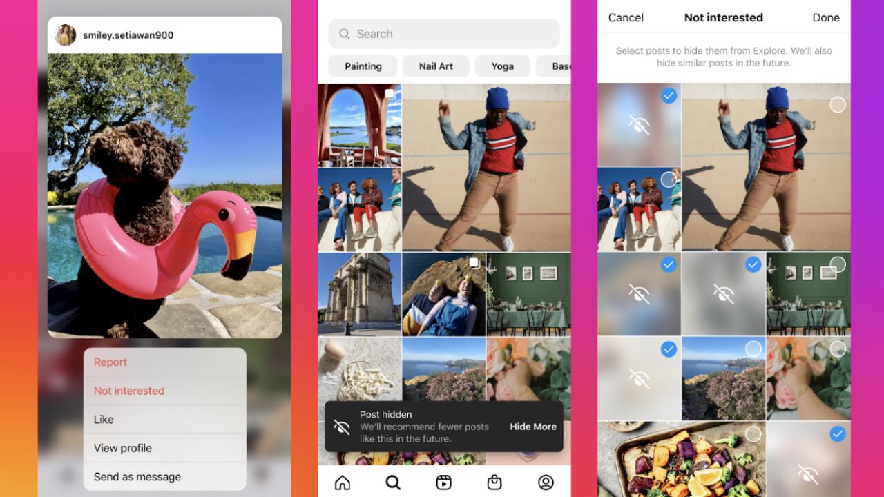 Instagram sumó nuevas funciones  - Gentileza Instagram