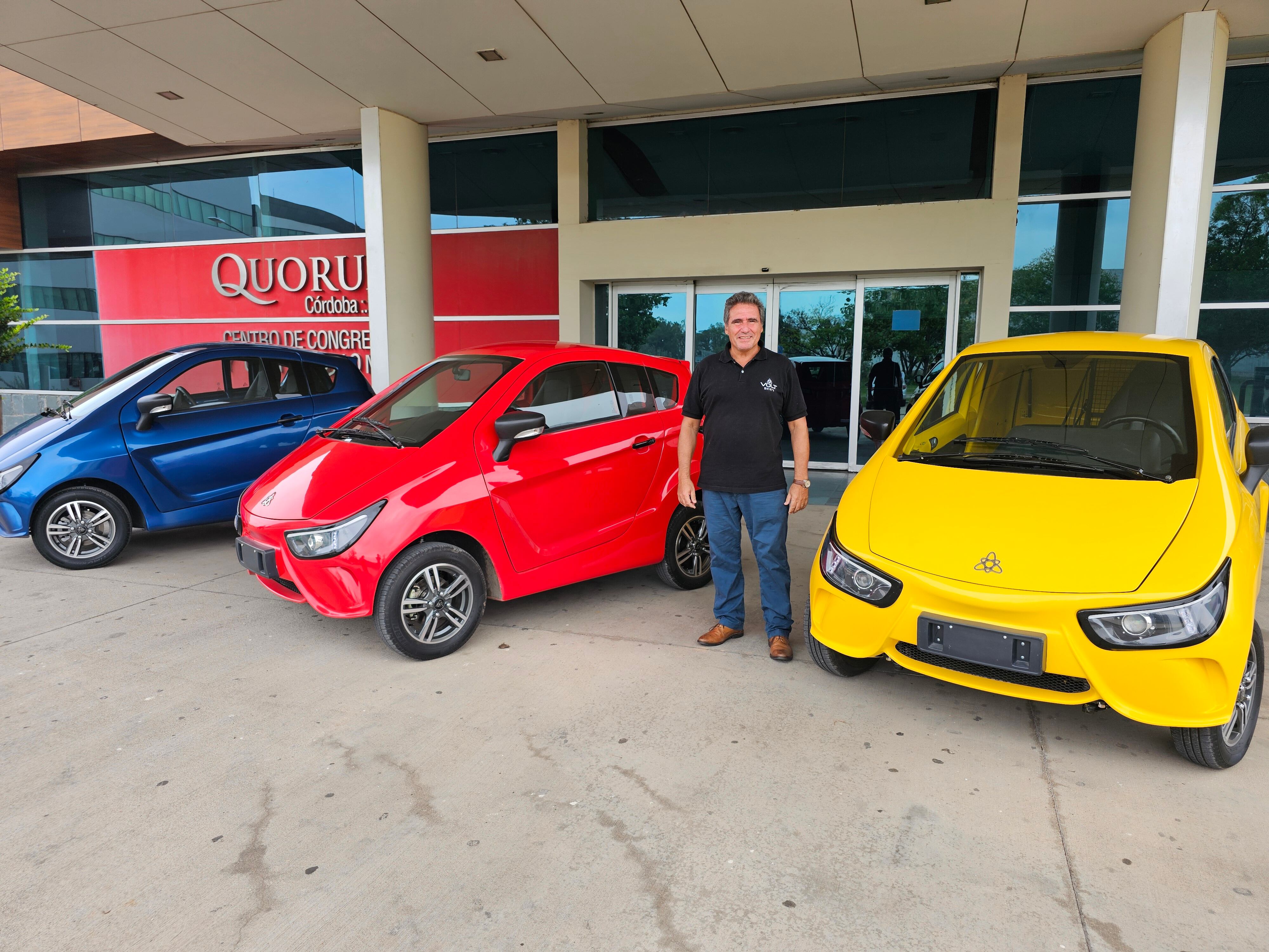 Daniel Parodi, director ejecutivo de Volt Motors en Córdoba.