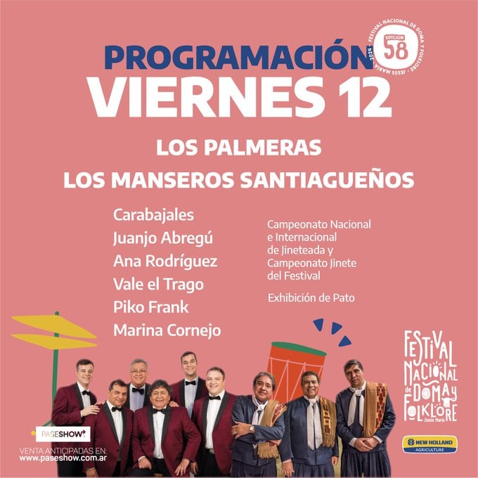 Jesús María viernes 12.