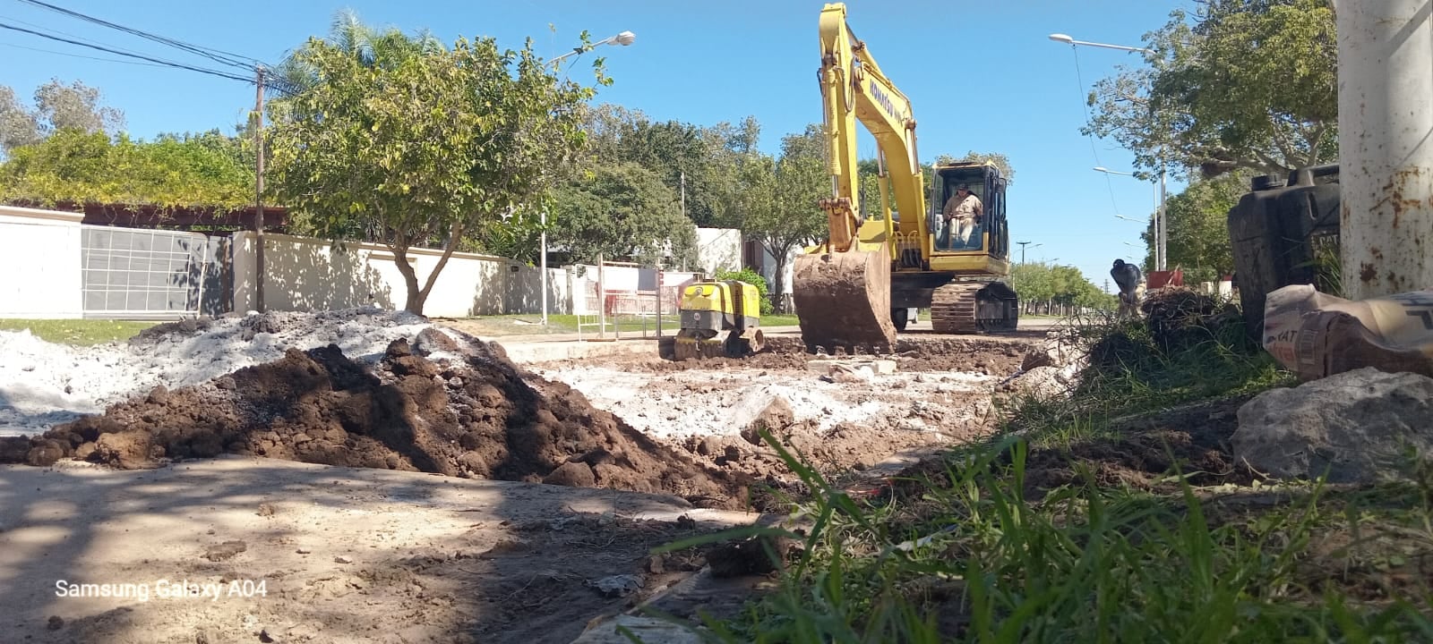 Terminaron los trabajos en Estanislao del Campo