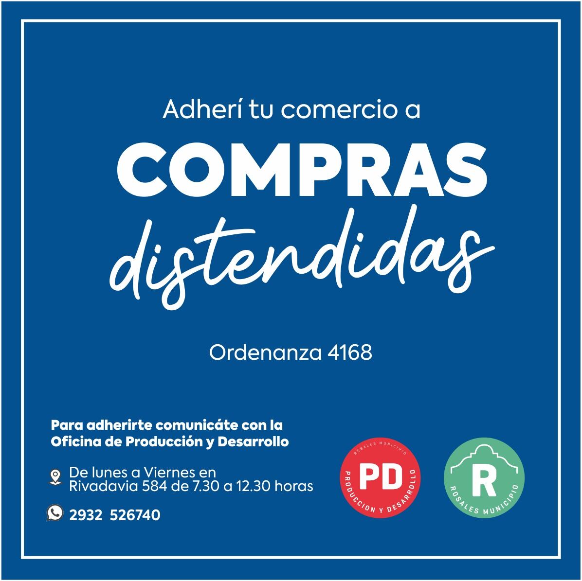 Lanzan la campaña "Compras distendidas en Rosales".