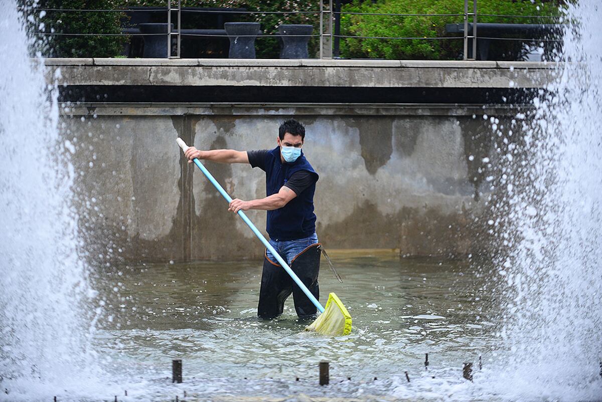 Cuánto gasta el Estado cordobés en el mantenimiento de las fuentes de agua la Capital