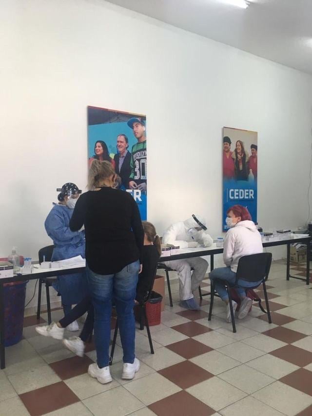 Personal de salud del CEDER Carlos Paz.