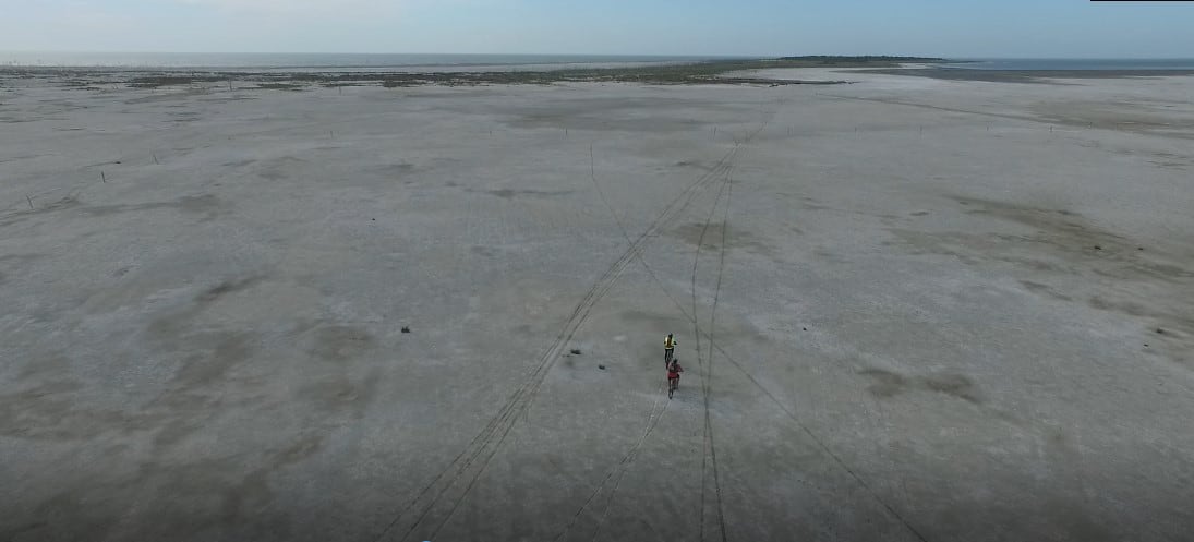 Conociendo Ansenuza - grandes salinas rodean a la isla - 