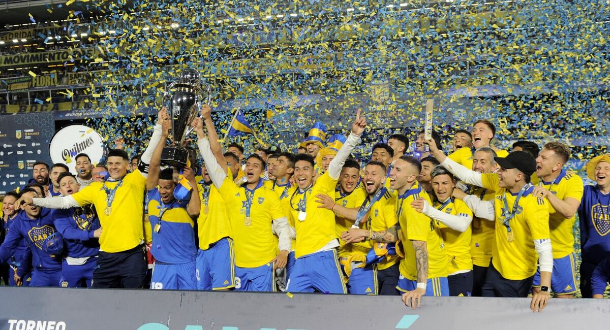 Boca campeón de la liga: cómo quedó la tabla de titulos