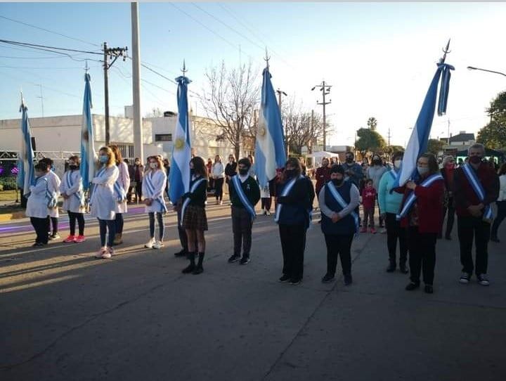 Imágenes del festejo del 142 aniversario de la fundación de Pujato (Facebook Comuna de Pujato)