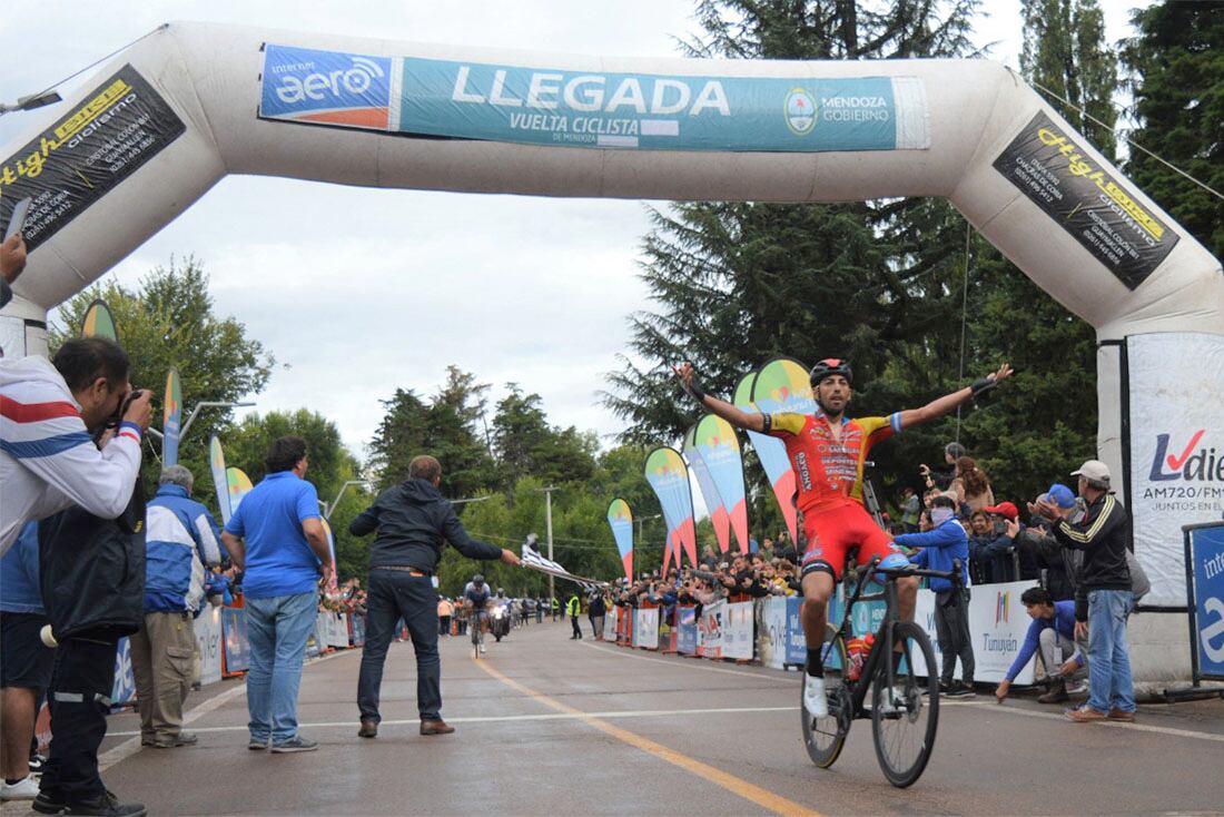 Vuelta Ciclista de Mendoza en la Etapa, San Carlos – Tupungato – Tunuyán – Manzano Histórico.