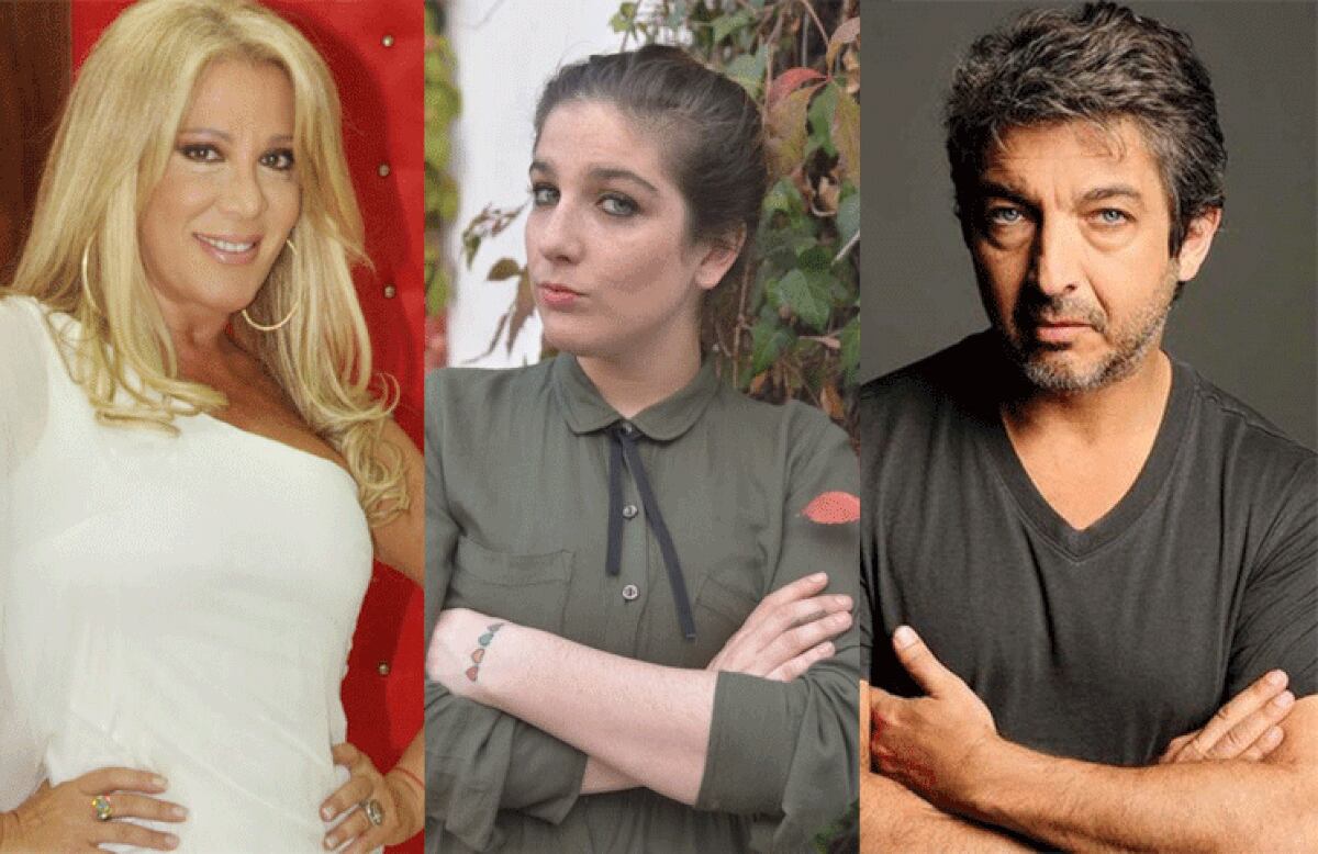 Reina Reech, Juana Repetto y Ricardo Darín.