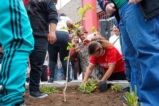 Las Heras: "Un árbol por la inclusión"