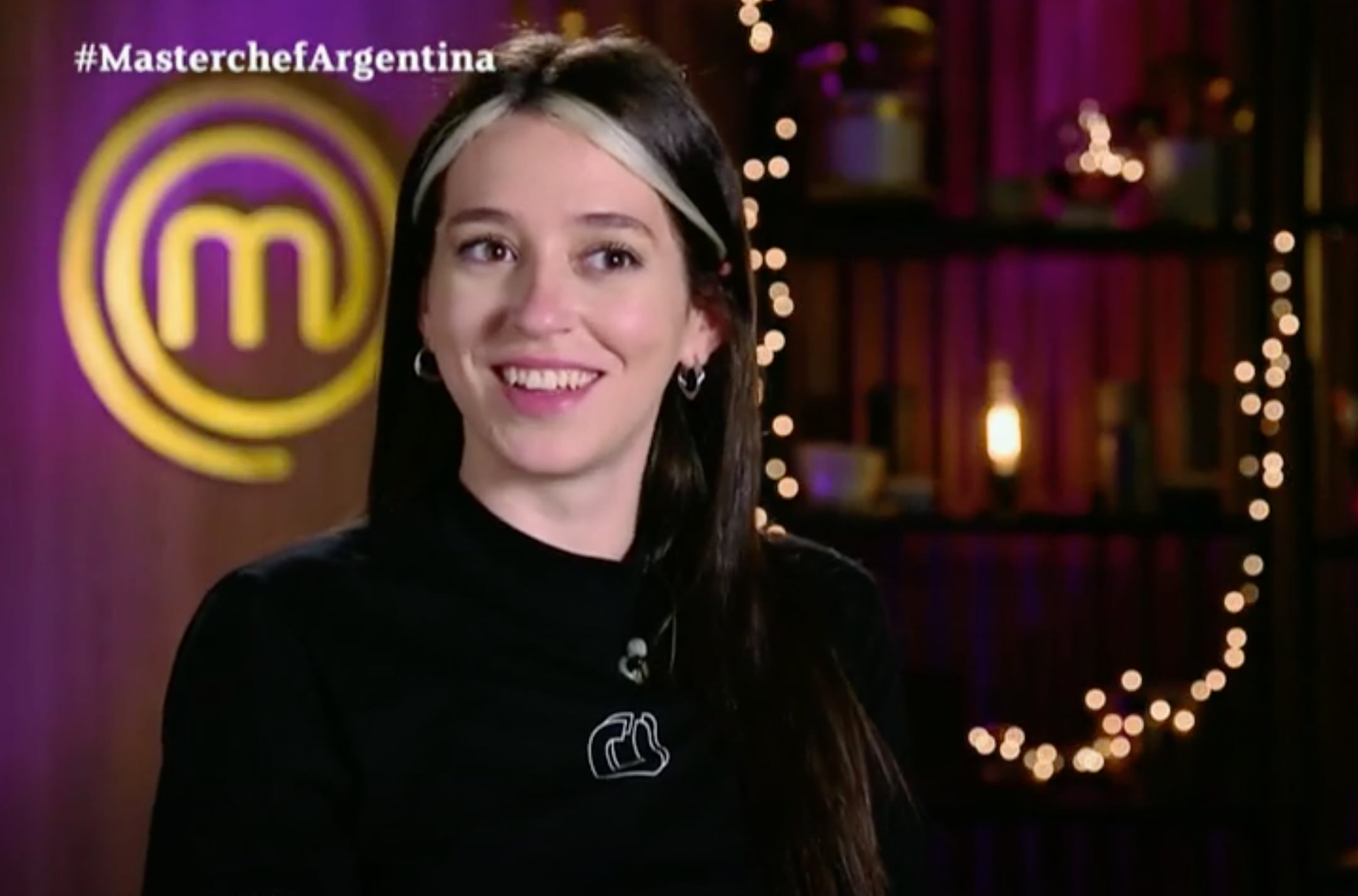 Leticia Siciliani durante su paso por MasterChef Celebrity