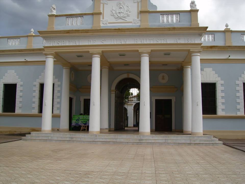 El remozado edificio de EVEA (Ex Hospital San Juan Bautista), en La Manzana de Las Artes.